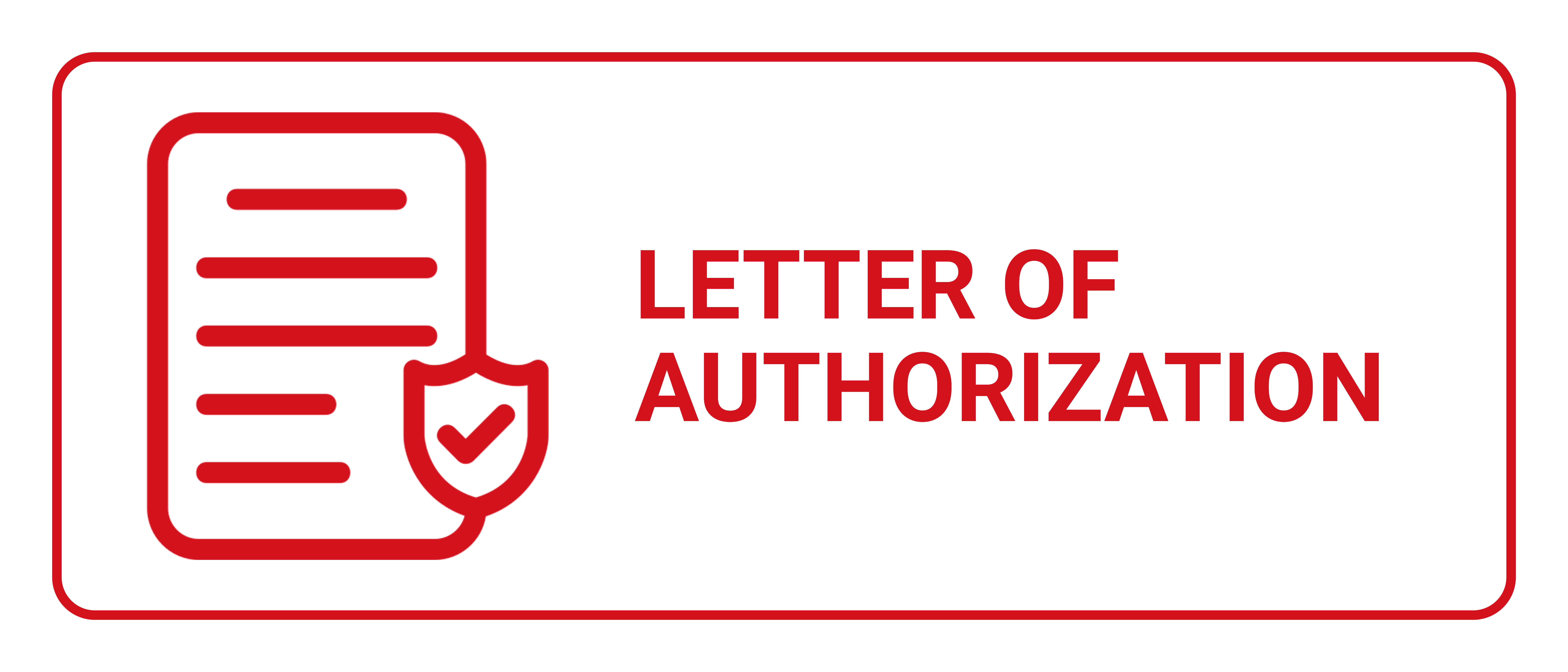 Letter of Authorization